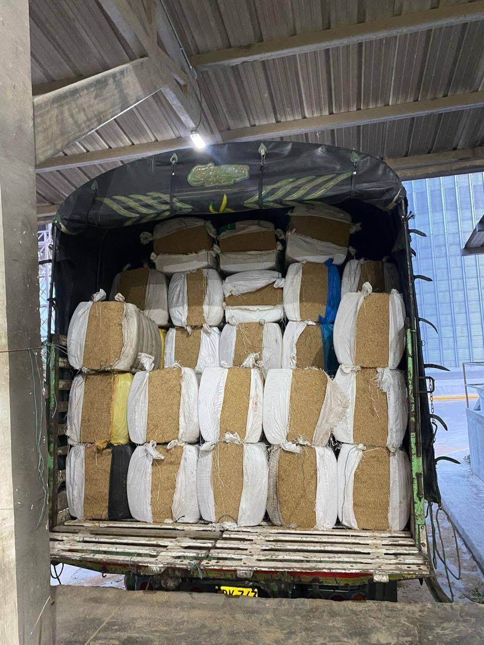 CASCARILLA DE ARROZ PRENSADA